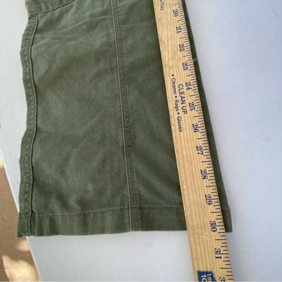 Brandy Melville olive green Kim pants - military green - Picture 6 of 14